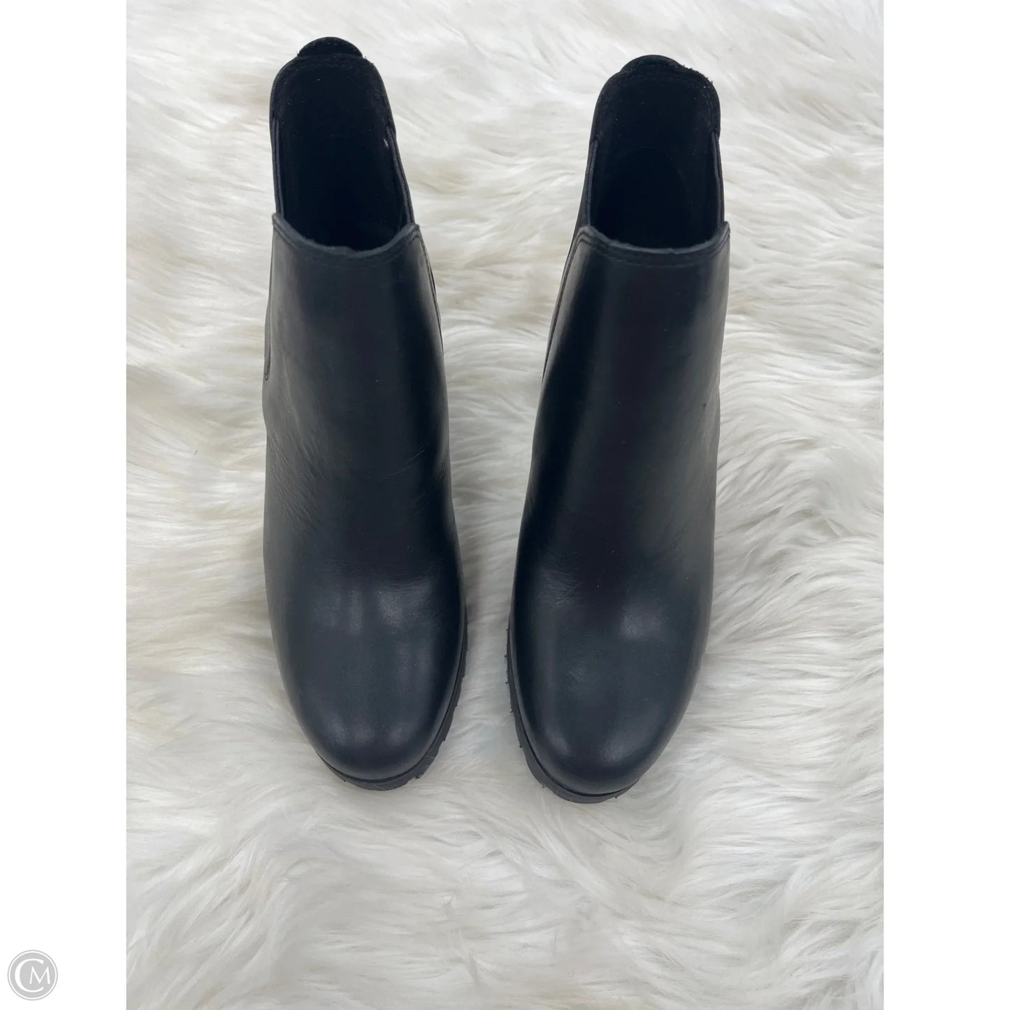 Boots Ankle Heels By Timberland In Black, Size: 7.5