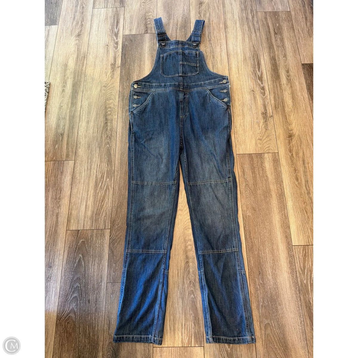 Overalls By Clothes Mentor In Blue Denim, Size: S