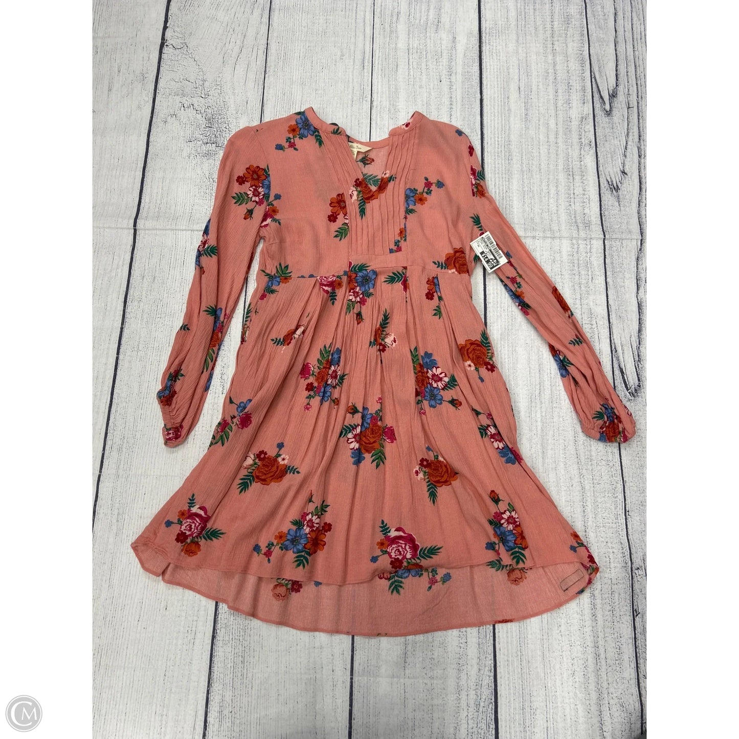 Dress Casual Short By Matilda Jane In Floral Print, Size: Xs