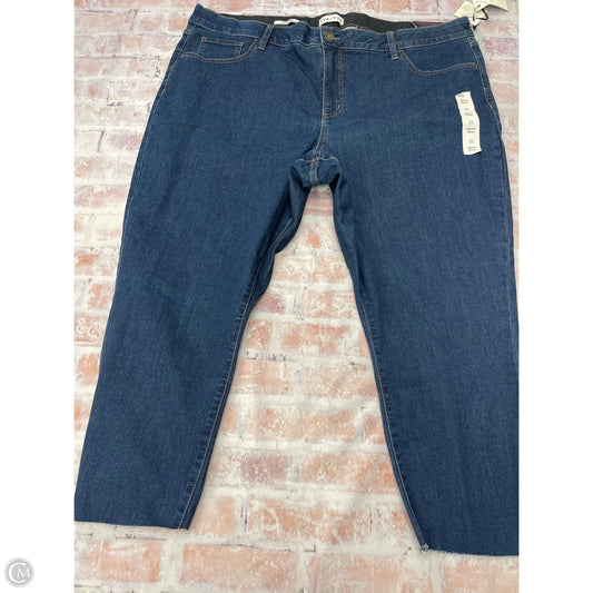 Jeans Skinny By Ava & Viv In Blue Denim, Size: 22