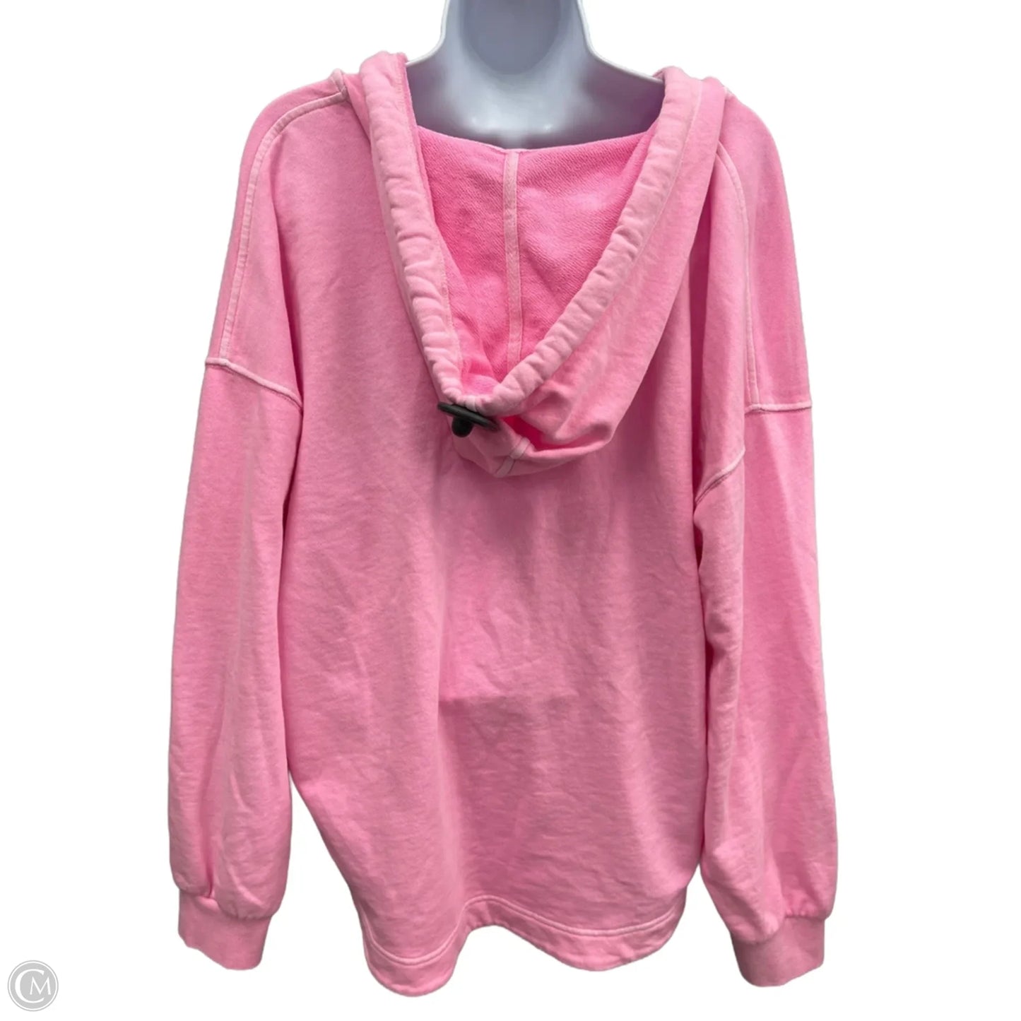 Sweatshirt Hoodie By Old Navy In Pink, Size: L
