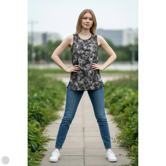 Athletic Tank Top By Athleta In Floral Print, Size: S