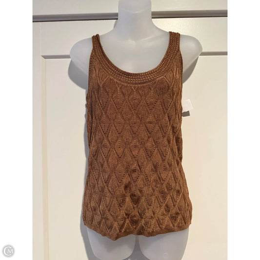 Tank Top By White House Black Market In Brown, Size: M