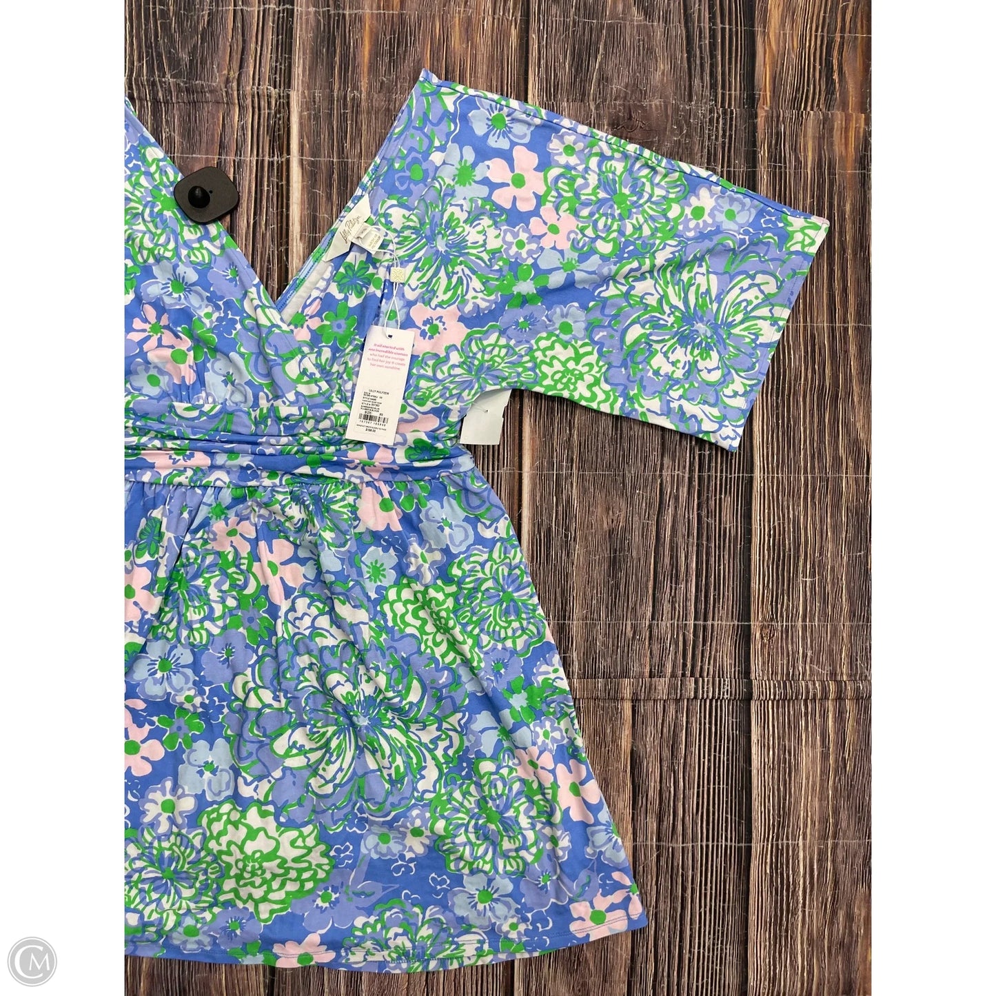 Romper Designer By Lilly Pulitzer In Floral Print, Size: Xs