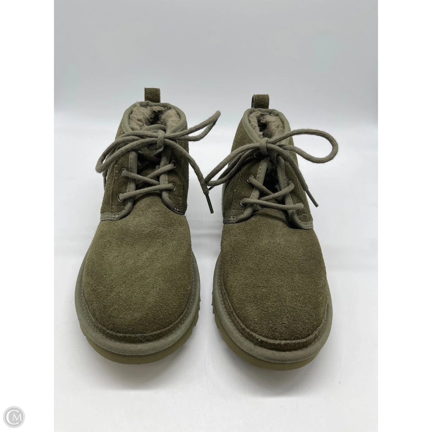 Boots Designer By Ugg In Green, Size: 8