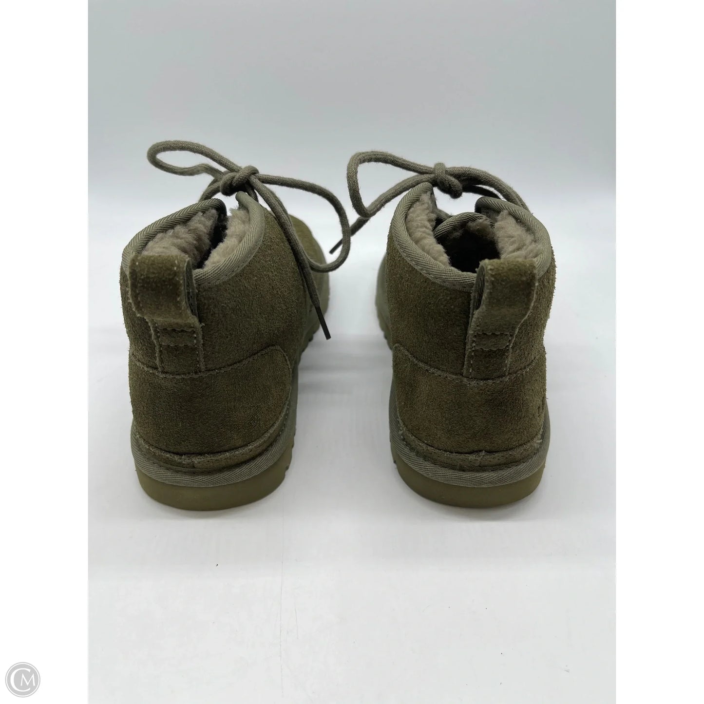 Boots Designer By Ugg In Green, Size: 8