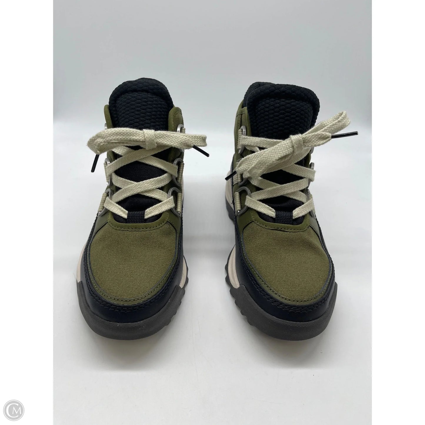 Boots Ankle Flats By Sorel In Green, Size: 9