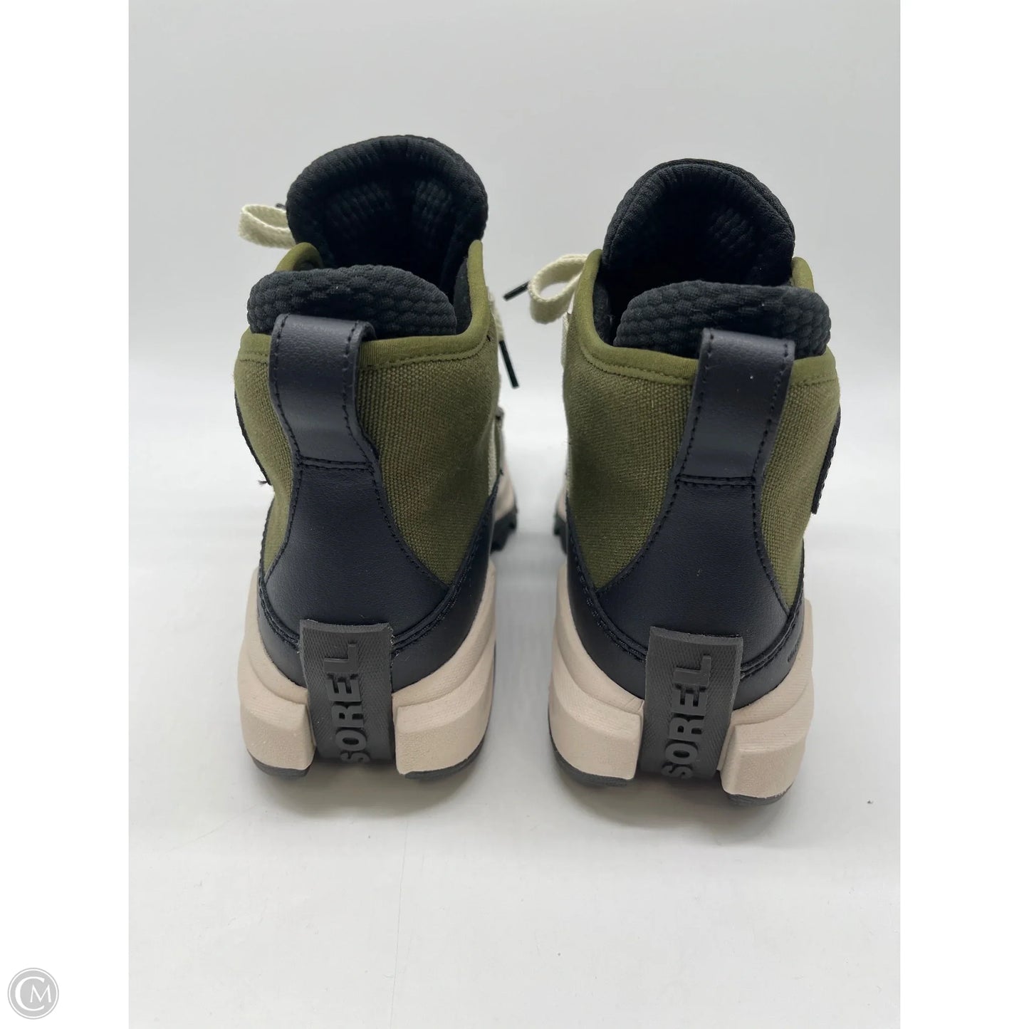 Boots Ankle Flats By Sorel In Green, Size: 9