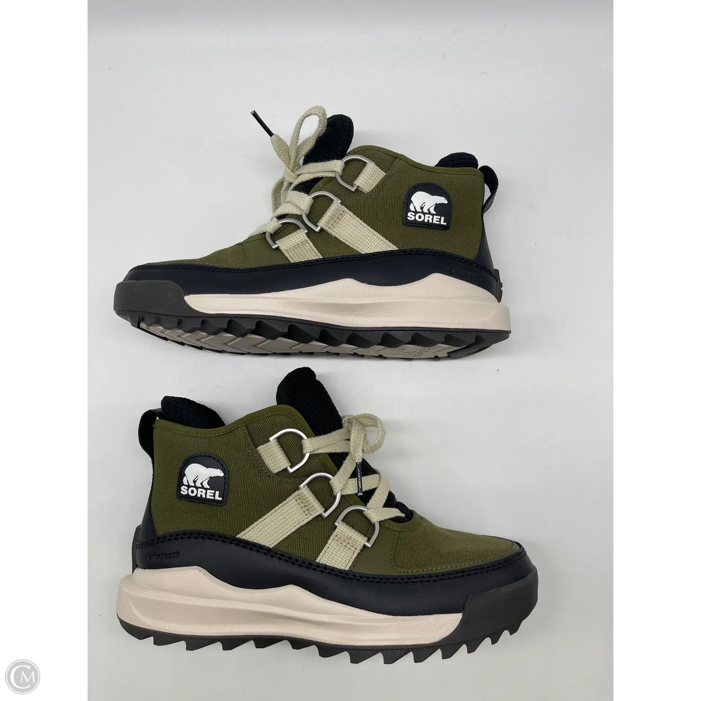 Boots Ankle Flats By Sorel In Green, Size: 9