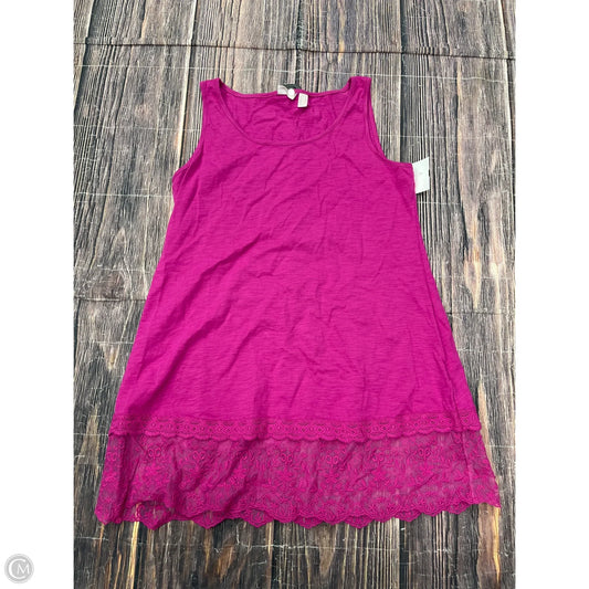 Tank Top By Logo In Purple, Size: S