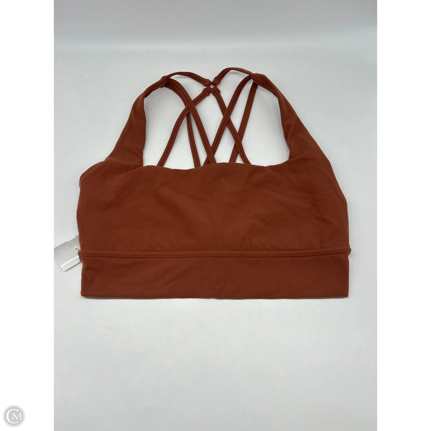 Athletic Bra By Buffbunny In Brown, Size: L