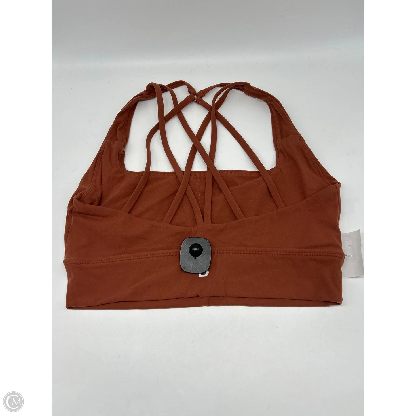 Athletic Bra By Buffbunny In Brown, Size: L