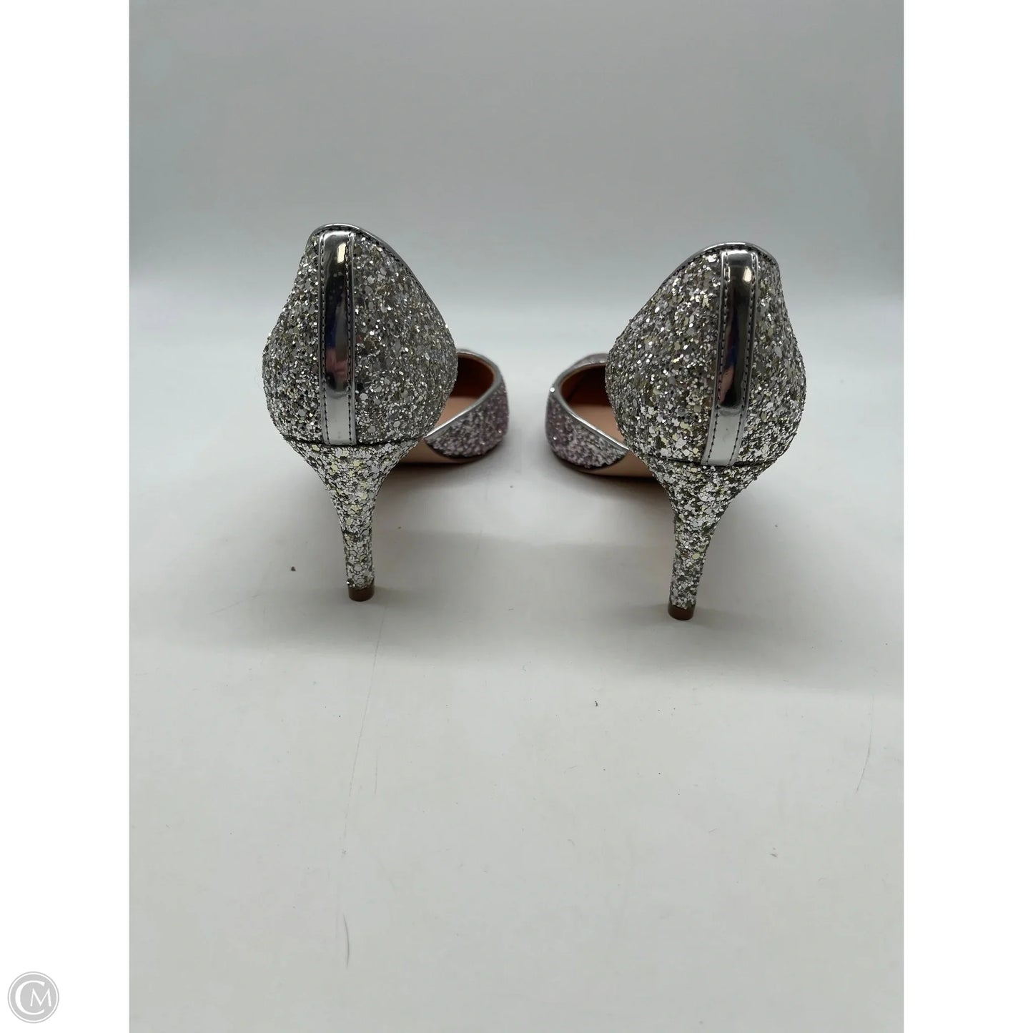 Shoes Heels Stiletto By J. Crew In Pink & Silver, Size: 7.5