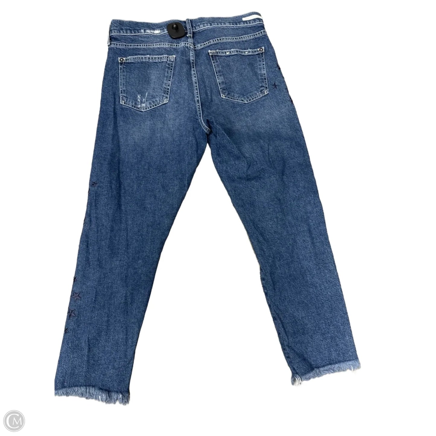 Jeans Boyfriend By Pilcro In Blue Denim, Size: 8