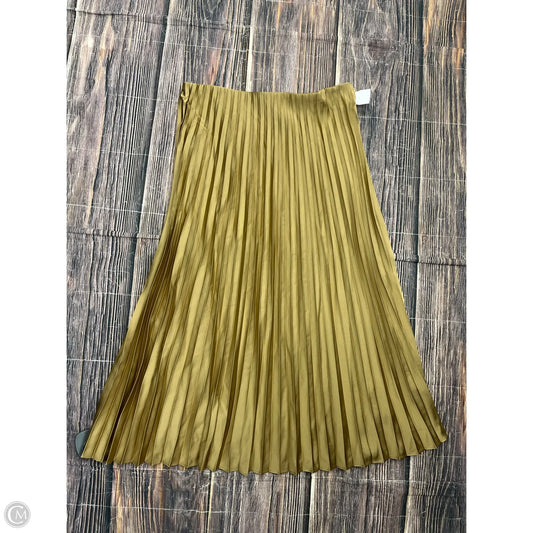 Skirt Maxi By J. Crew In Gold, Size: S