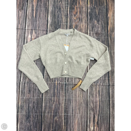 Sweater Cardigan By Reformation In Tan, Size: S