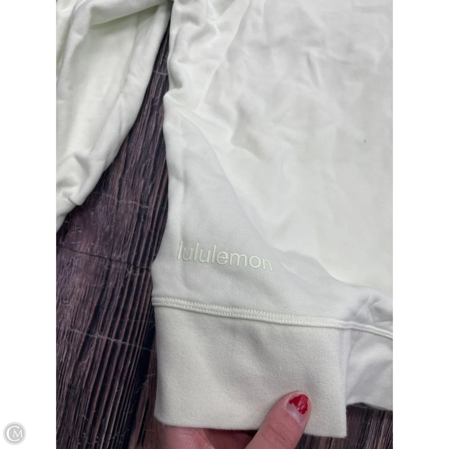 Sweatshirt Crewneck By Lululemon In Green, Size: M