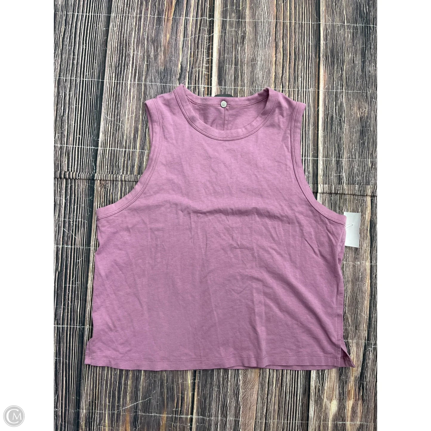 Athletic Tank Top By Lululemon In Purple, Size: S