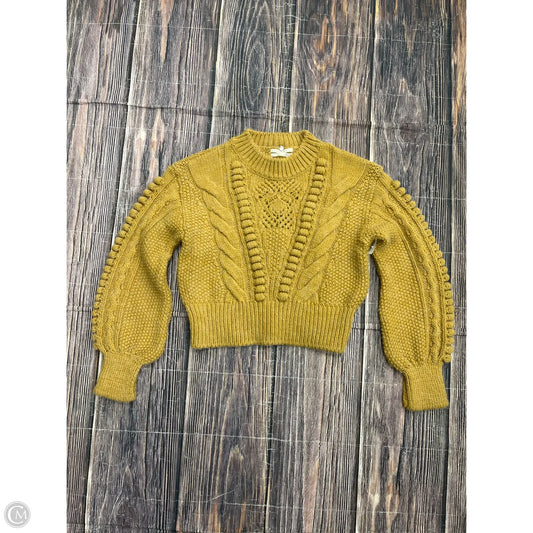 Sweater By Anthropologie In Yellow, Size: S