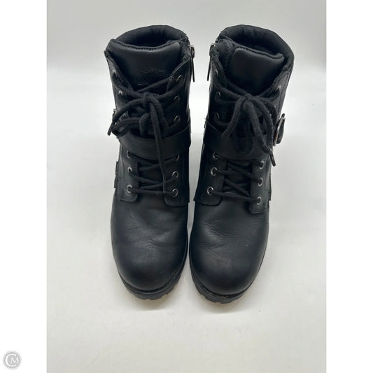 Boots Combat By Harley Davidson In Black, Size: 9