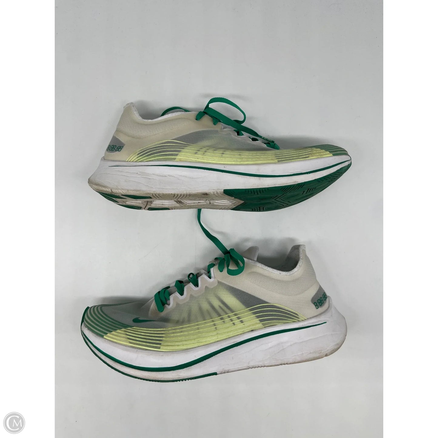 Shoes Athletic By Nike In Green, Size: 8