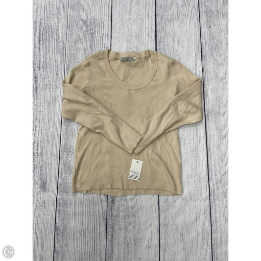 Top Long Sleeve By Ophelia Roe In Cream, Size: 1x