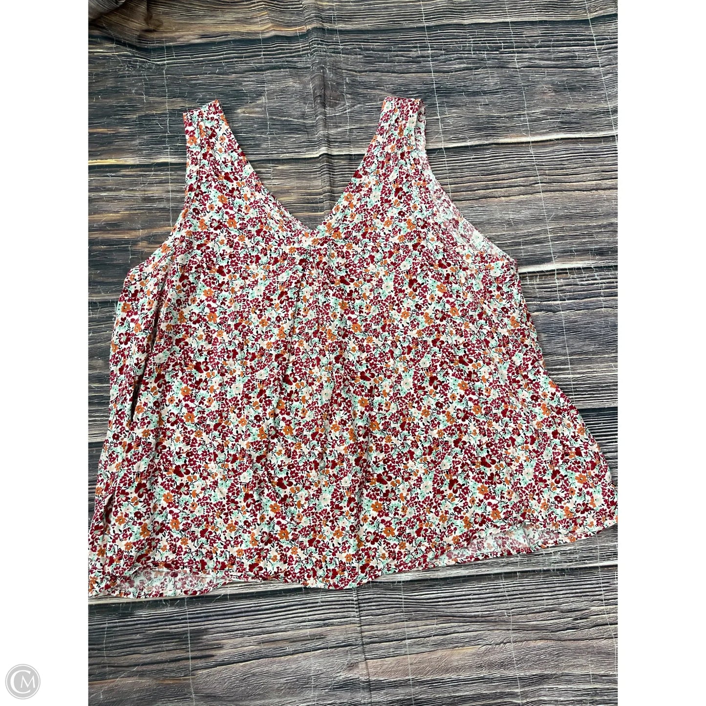 Tank Top By Torrid In Floral Print, Size: 3x