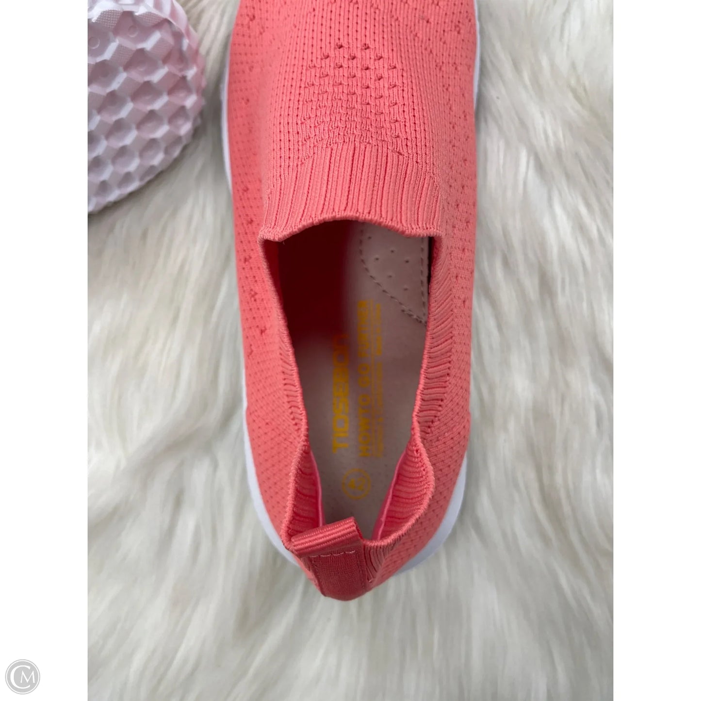 Shoes Athletic By Clothes Mentor In Pink, Size: 10