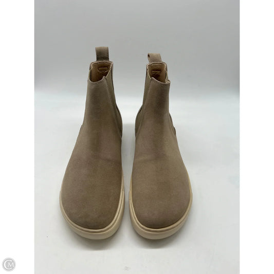 Boots Ankle Flats By Birkenstock In Tan, Size: 10