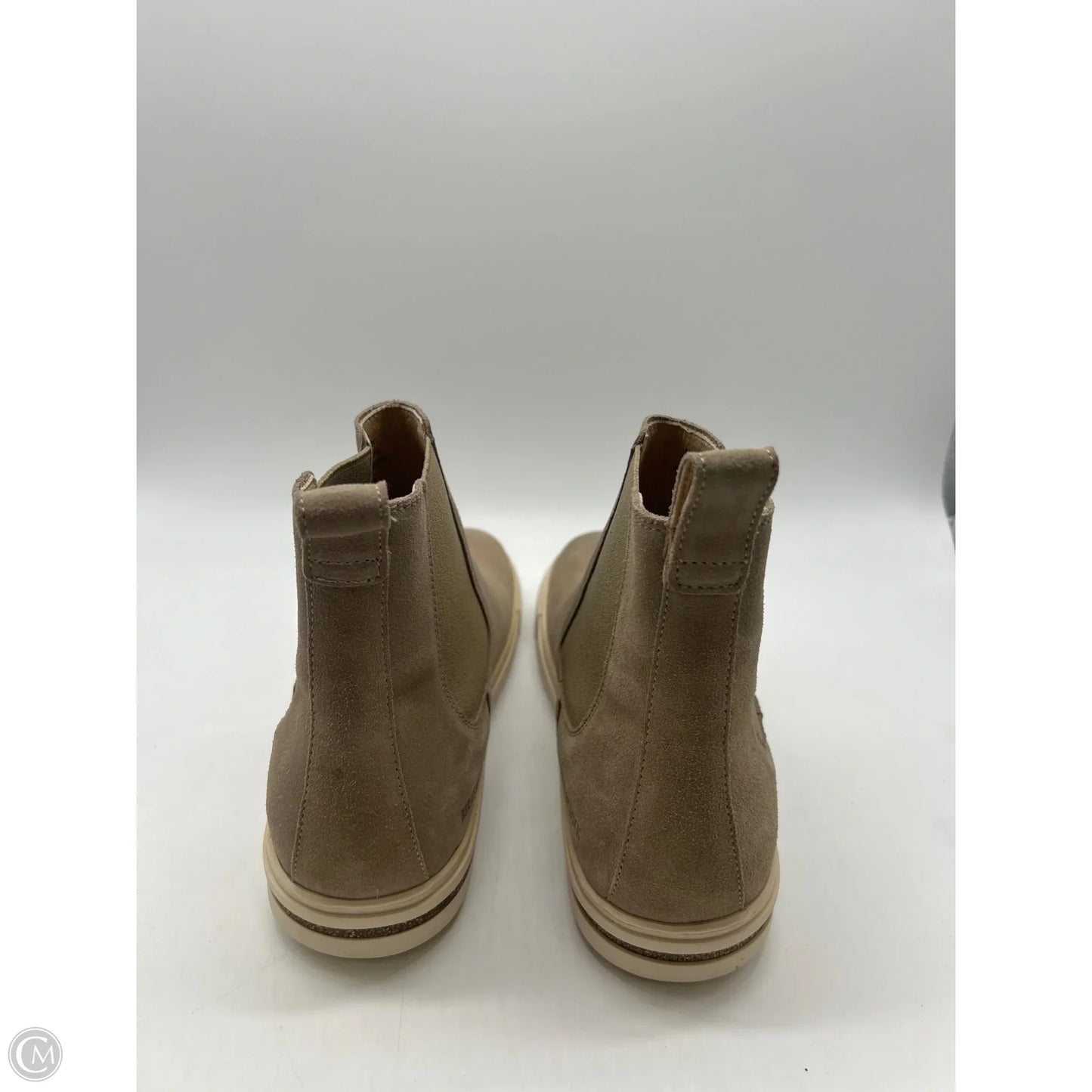 Boots Ankle Flats By Birkenstock In Tan, Size: 10