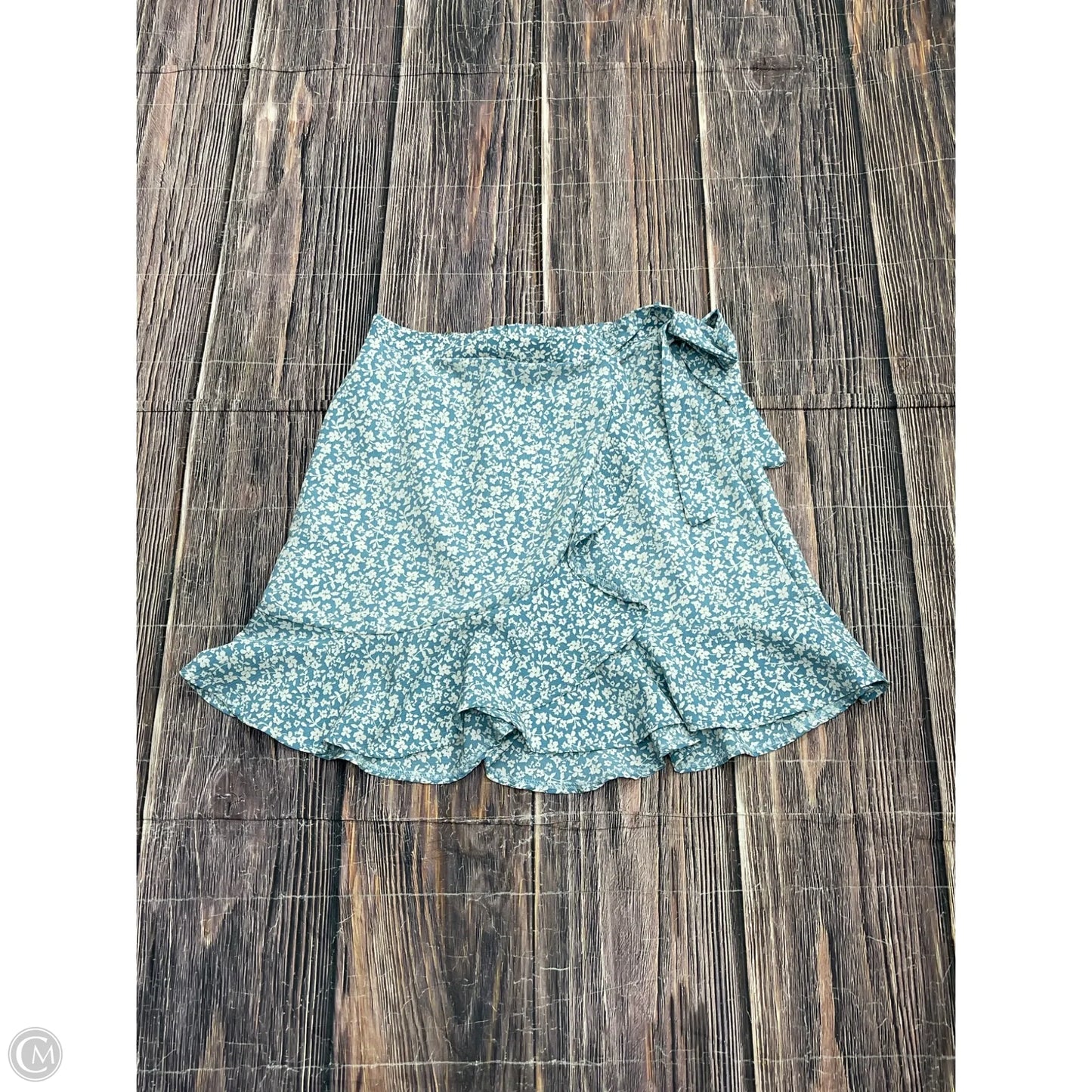 Skirt Mini & Short By Blu Pepper In Blue, Size: S