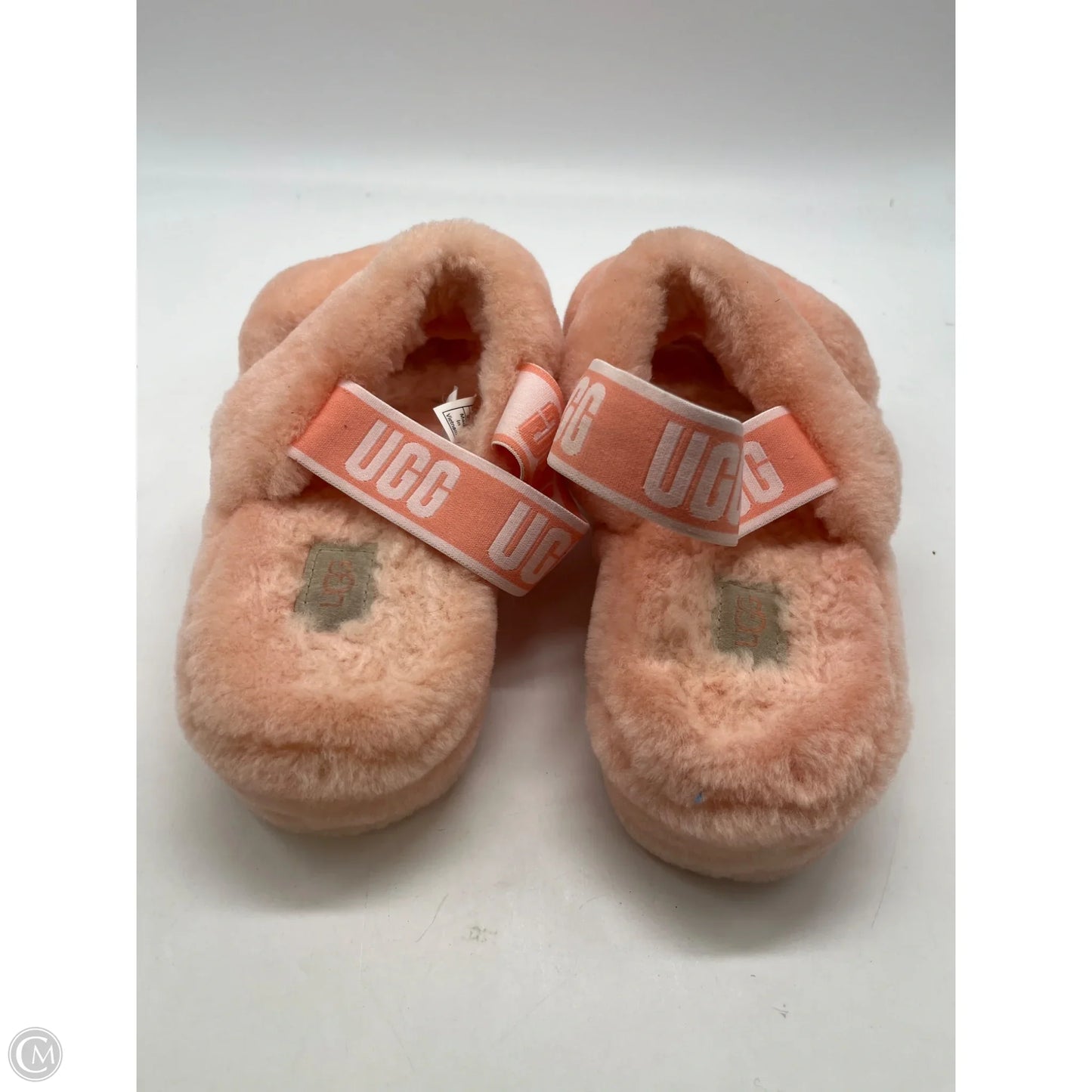 Sandals Designer By Ugg In Orange, Size: 9