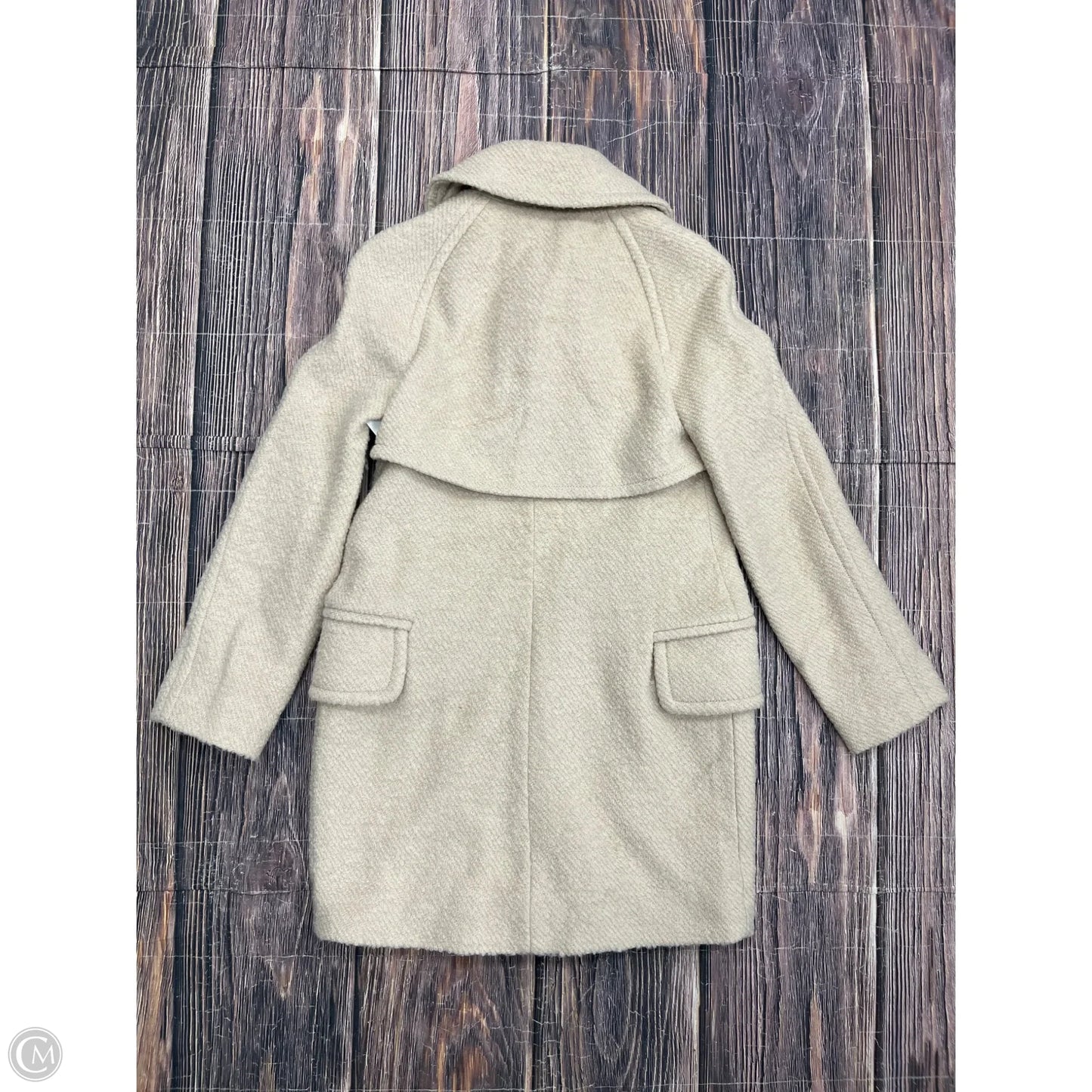 Coat Designer By Coach In Tan, Size: Xs