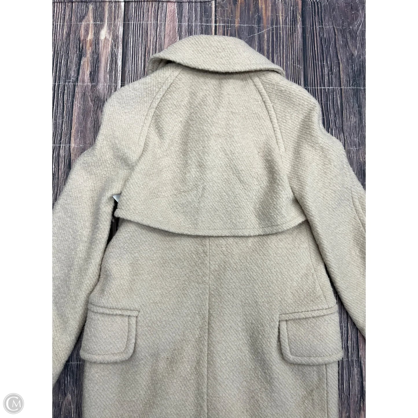Coat Designer By Coach In Tan, Size: Xs