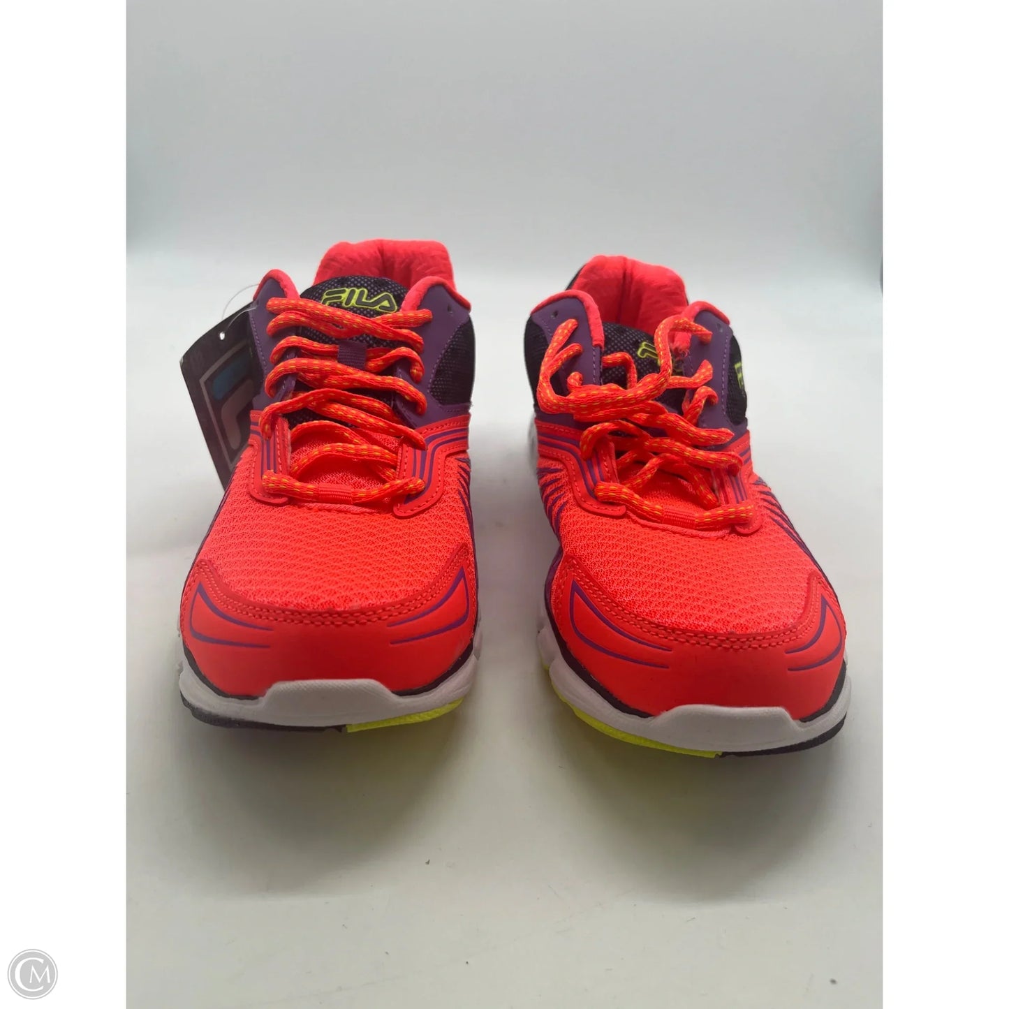 Shoes Athletic By Fila In Orange & Purple, Size: 8