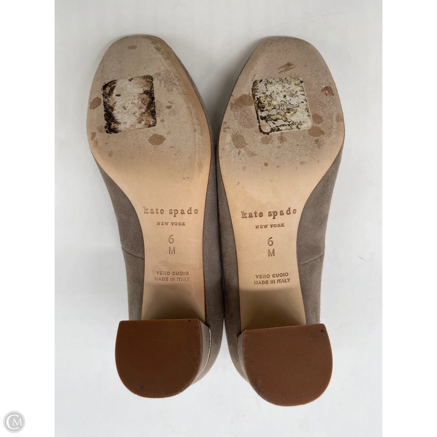 Shoes Designer By Kate Spade In Grey, Size: 6