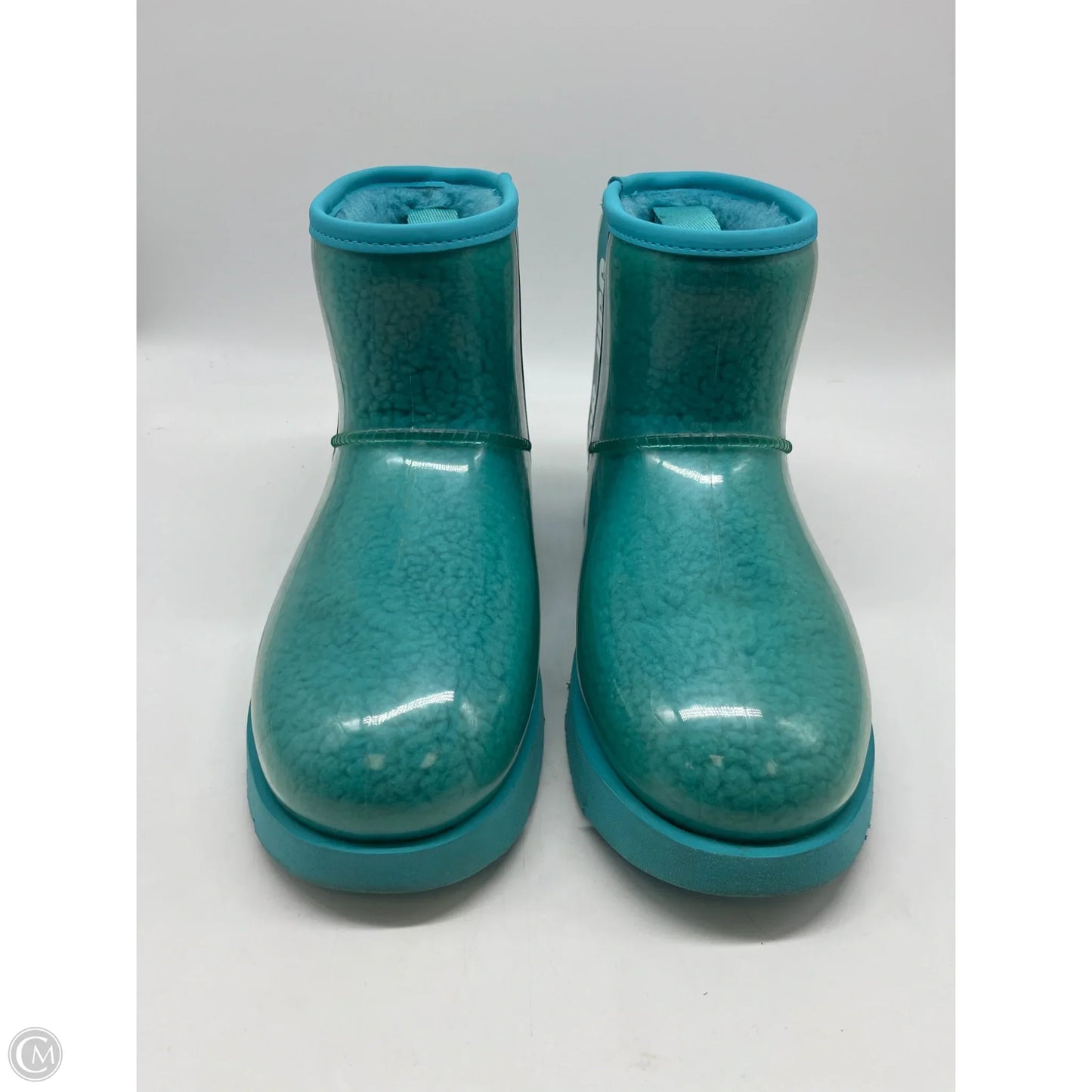 Boots Designer By Ugg In Blue, Size: 7