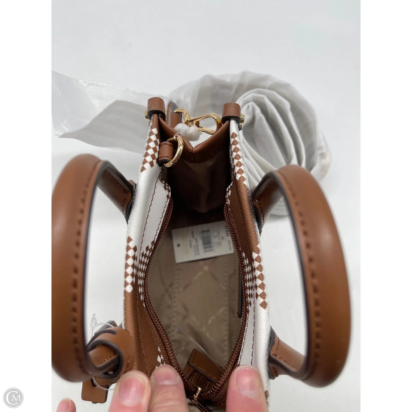 Crossbody Designer By Michael Kors, Size: Small