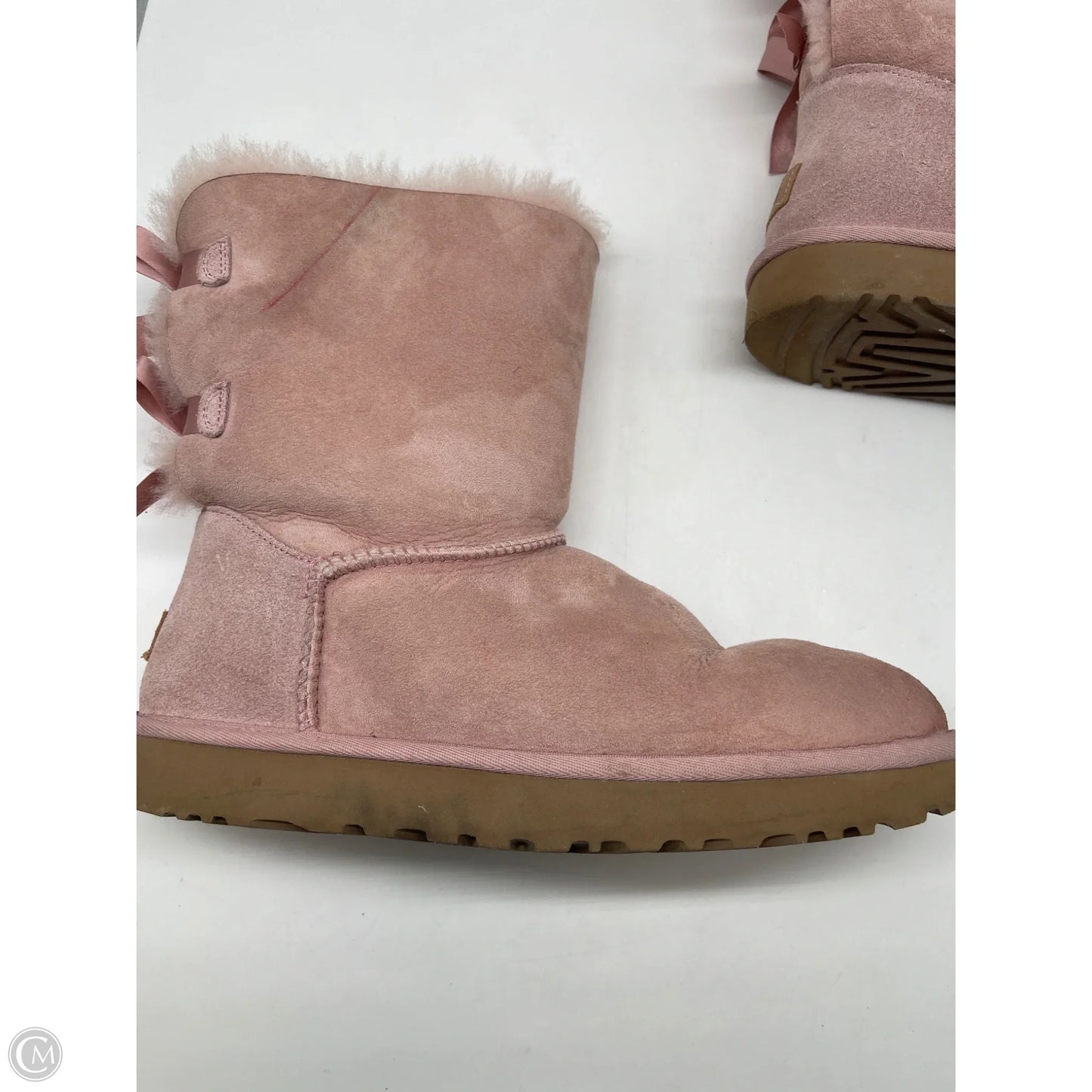 Boots Designer By Ugg In Pink, Size: 11