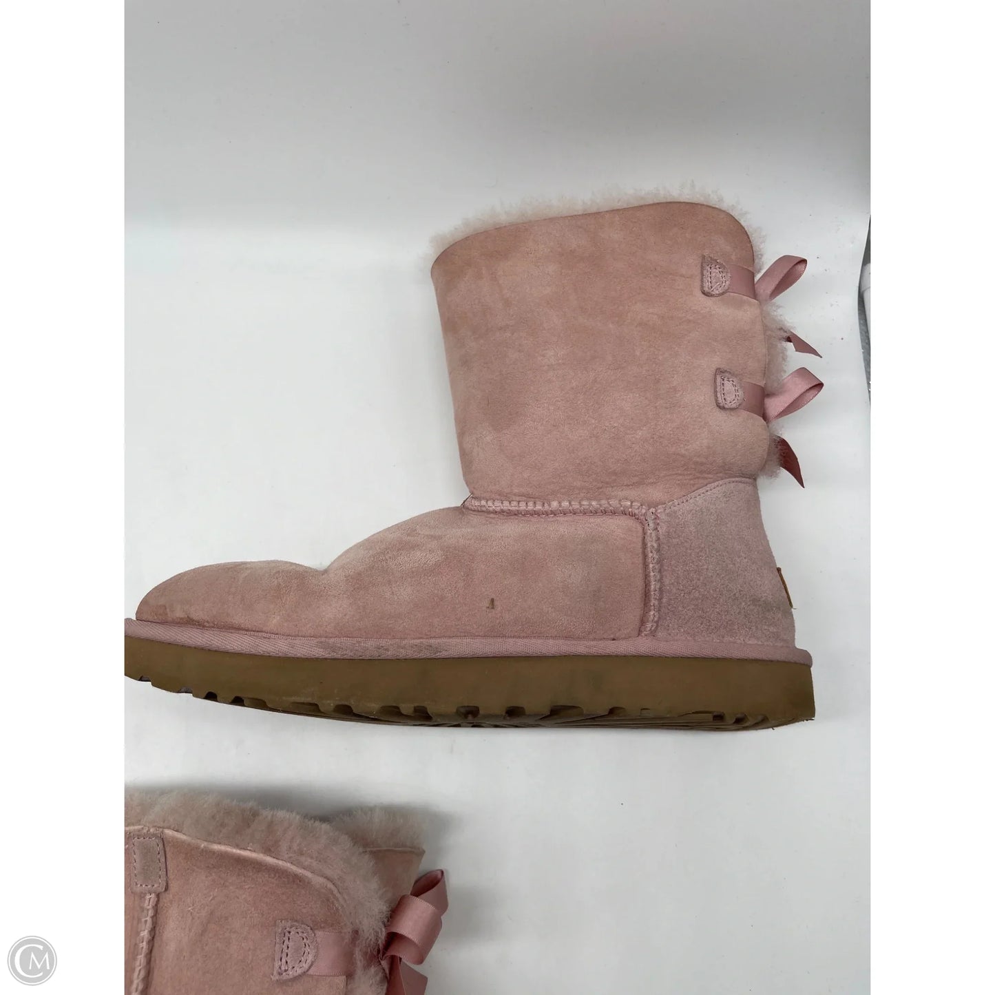 Boots Designer By Ugg In Pink, Size: 11