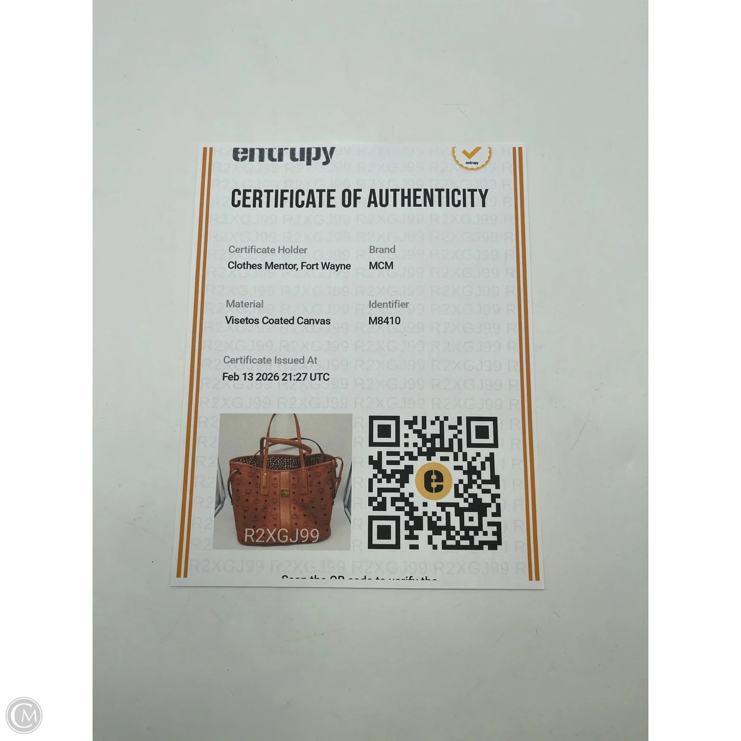 Handbag Luxury Designer By Mcm, Size: Large