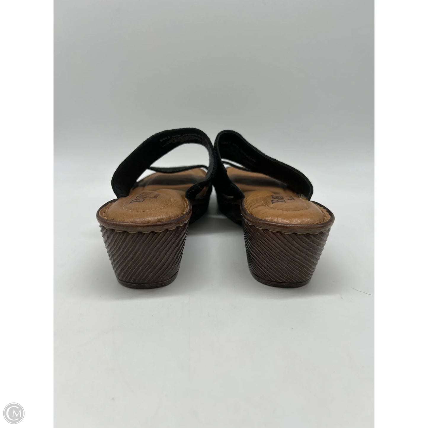 Sandals Heels Block By Born In Black, Size: 9