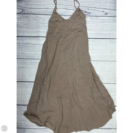 Dress Casual Maxi By Zenana In Tan, Size: S