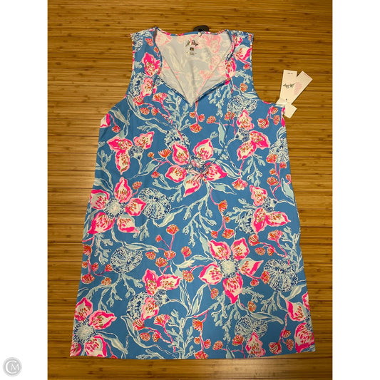 Swimwear Cover-up Designer By Lilly Pulitzer In Blue, Size: Xl
