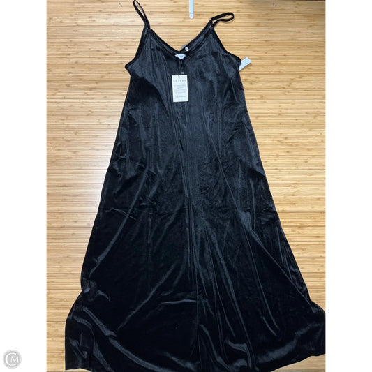 Dress Casual Maxi By Clothes Mentor In Black, Size: Xl