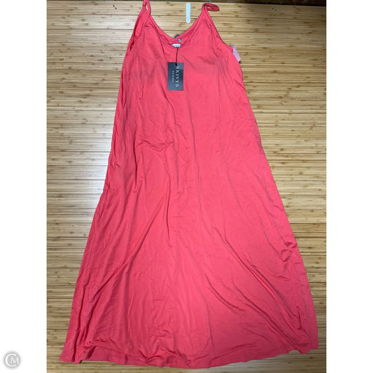 Dress Casual Maxi By Clothes Mentor In Pink, Size: Xl