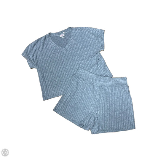 Lounge Set Shorts By Clothes Mentor In Grey, Size: 2x