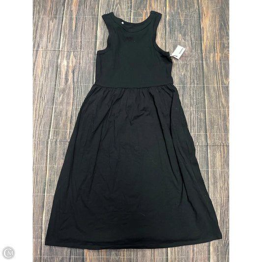 Dress Casual Maxi By Sonoma In Black, Size: Xl