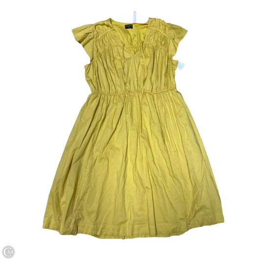 Dress Casual Maxi By Lane Bryant In Yellow, Size: 22