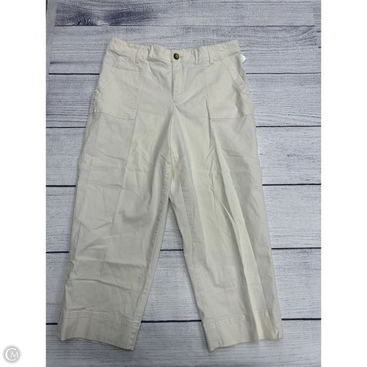 Pants Cropped By Tommy Bahama In Cream, Size: 16